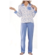 Пижама женская "Snowy Morning" Размер: 48, цвет: Celeste (синий) 6203 всем гигиеническим стандартам Товар сертифицирован инфо 9211v.