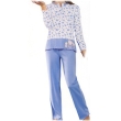 Пижама женская "Snowy Morning" Размер: 46, цвет: Celeste (голубой) 6205 всем гигиеническим стандартам Товар сертифицирован инфо 9290v.