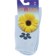 Носки женские "Грация" Голубой, размер 35-37 H 003-13 цветочка Производитель: Россия Товар сертифицирован инфо 9893v.
