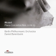 Daniel Barenboim Mozart Piano Concertos Nos 22 & 23 филармонический оркестр Berlin Philharmonic Orchestra инфо 11307q.